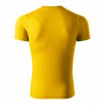 Tričko unisex Piccolio Peak - žluté