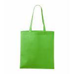 Nákupná taška Piccolio Bloom - zelená svietiaca