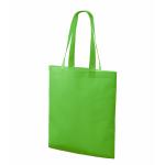 Nákupná taška Piccolio Bloom - zelená svietiaca