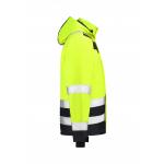 Pracovná bunda unisex Tricorp Midi Parka High Vis Bicolor - žltá svietiaca