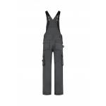 Pracovné nohavice laclové Tricorp Bib&Brace Twill Cordura - tmavo sivé
