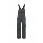 Pracovní kalhoty laclové Tricorp Bib&Brace Twill Cordura - tmavě šedé