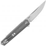 Nůž zavírací Böker Plus Kwaiken Flipper Titan 01BO267 - stříbrný