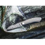 Nůž zavírací Böker Damast Jahresmesser 2023 - šedý-stříbrný