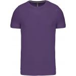 Pánské tričko Kariban krátký rukáv - fialové