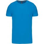 Pánské tričko Kariban krátký rukáv - středně modré