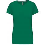 Dámské tričko Kariban s krátkým rukávem - zelené