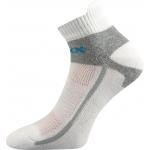 Ponožky športové Voxx Glowing - biele-sivé