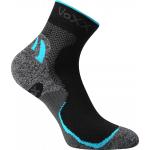 Ponožky znížené športové Voxx Synergy silproX - čierne-modré