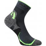 Ponožky snížené sportovní Voxx Synergy silproX - šedé-zelené