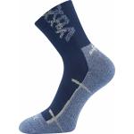 Ponožky dětské sportovní Voxx Wallík 3 páry (2x šedé, navy)