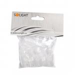 Náhradné trubičky pre alkohol tester Solight 1T04 10 ks - priehľadné