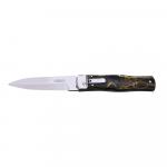 Nůž vyhazovací Mikov Predator 241-BRA-1/KP Raffir - zelený-stříbrný (18+)