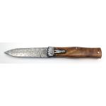 Nůž vyhazovací Mikov Predator 241-DD-1 Jaguar Amboina - hnědý