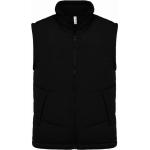 Pánska vesta Kariban Fleece Lined Bodywarmer - čierna