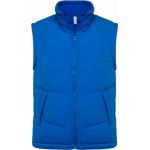 Pánska vesta Kariban Fleece Lined Bodywarmer - modrá