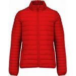 Pánska zimná bunda Kariban bez kapucne - červená