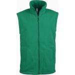 Pánska fleecová vesta Kariban LUCA - zelená