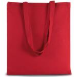 Bavlnená taška Kimood - tmavo červená