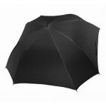 Štvorcový golfový dáždnik Kimood - čierny