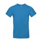 Tričko pánske B&C E190 T-Shirt - tyrkysové