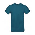Tričko pánske B&C E190 T-Shirt - tmavo azúrové