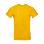 Tričko pánske B&C E190 T-Shirt - tmavo žlté