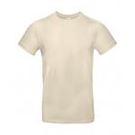 Tričko pánske B&C E190 T-Shirt - krémové