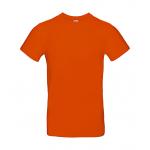 Tričko pánske B&C E190 T-Shirt - oranžové