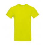 Tričko pánske B&C E190 T-Shirt - světle limetkové