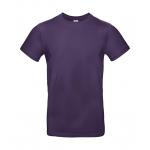 Tričko pánske B&C E190 T-Shirt - stredne fialové