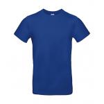 Tričko pánske B&C E190 T-Shirt - modré