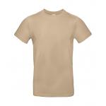 Tričko pánske B&C E190 T-Shirt - béžové