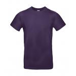 Tričko pánske B&C E190 T-Shirt - tmavo fialové
