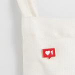 Odznak (pins) One Heart 1,4 x 1,8 cm - červený