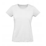 Tričko dámske B&C Organic Inspire Plus T - biele