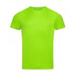 Triko pánské Stedman sportovní tričko - zelené svítící