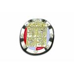 Odznak (pins) Mestská polícia 1,6 cm - zlatý
