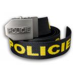 Opasok darčekový policajný Polícia 4 cm - čierny