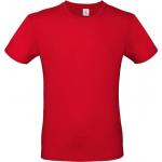 Pánské tričko B&C E150 - červené