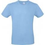 Pánske tričko B&C E150 - svetlo modré
