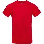 Pánske tričko B&C E190 - červené