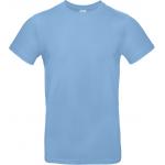 Pánske tričko B&C E190 - svetlo modré
