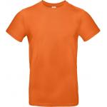 Pánské tričko B&C E190 - tmavě oranžové