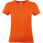 Dámske tričko B&C E190 - oranžové