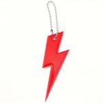 Přívěšek reflexní Bist Flash 14 cm - červený
