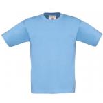 Dětské tričko B&C Exact 190 - světle modré
