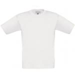 Detské tričko B&C Exact 190 - biele