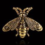 Brošňa (odznak) Včela 2 x 2,5 cm - zlatá