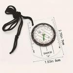Kompas (buzola) mapový Bist Mini - průhledný
